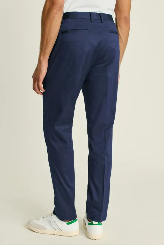 Men Tech Trouser Maritime Blue Bonobos Chinos