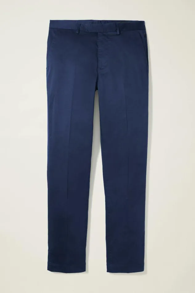 Men Tech Trouser Maritime Blue Bonobos Chinos