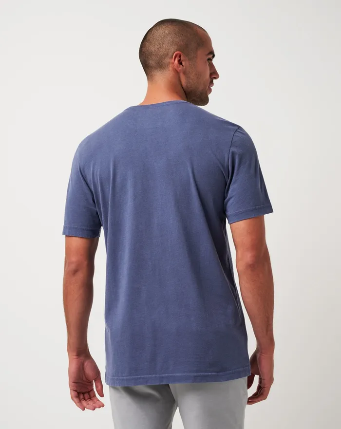 Men Tees TravisMathew LOCAL FAVORITE TEE Vintage Indigo