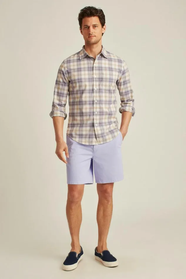 Men The Chino Short 20 Grape Ice Bonobos Chino Shorts
