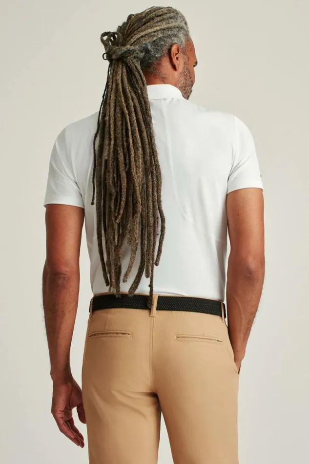 Men The MFlex Golf Polo White Bonobos Golf Polos and Tops