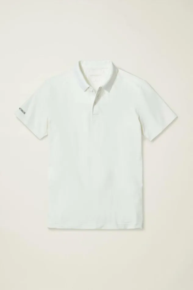 Men The MFlex Golf Polo White Bonobos Golf Polos and Tops