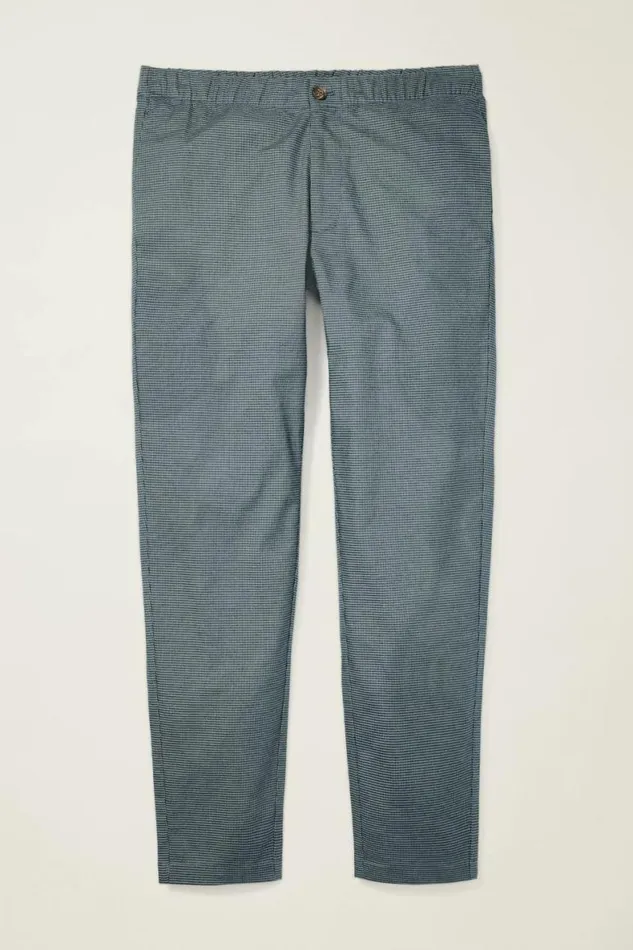 Men The Off Duty Pant Navy Blue Houndstooth Bonobos Seasonal Pants
