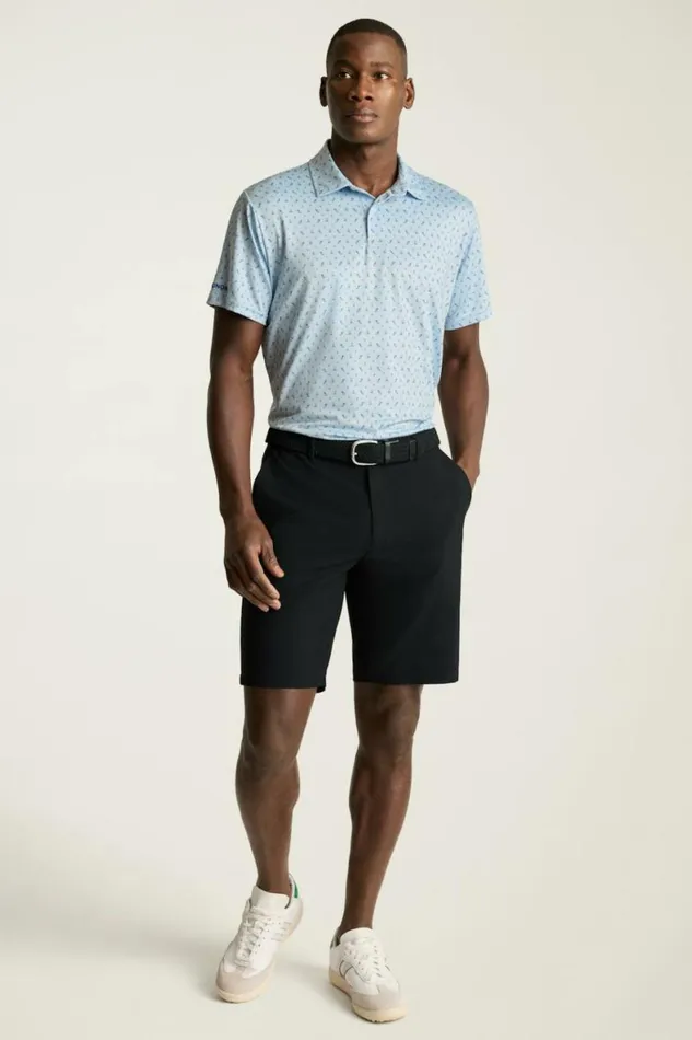 Men The Performance Golf Polo First Tee Blues Bonobos Polos