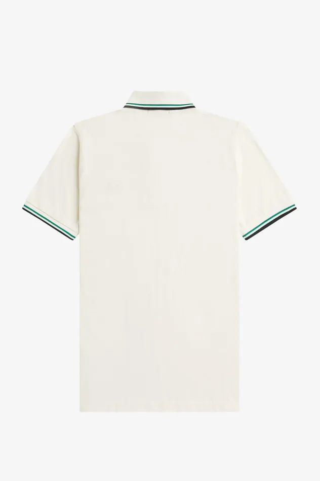 Men The ShirtM12 Light Ecrufred Perry Greenblack Fred Perry The Fred Perry Shirt
