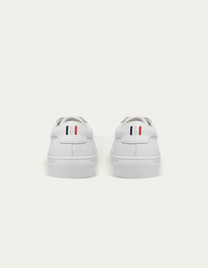 Men Theodor Leather Sneaker 8211 WhiteWhite Les Deux Shoes