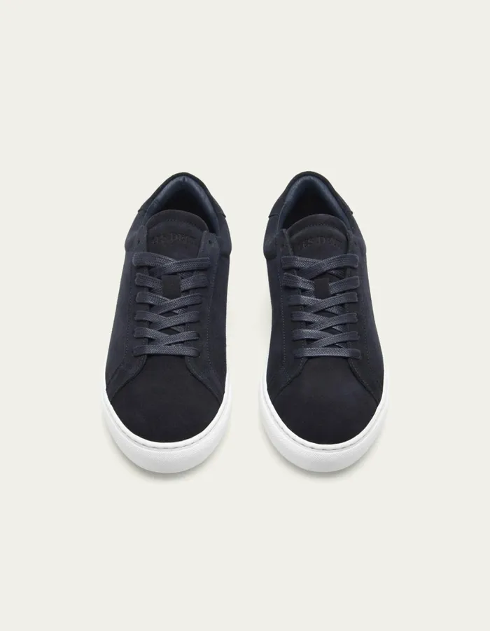 Men Theodor Suede Sneaker 8211 Dark Navy Les Deux Shoes