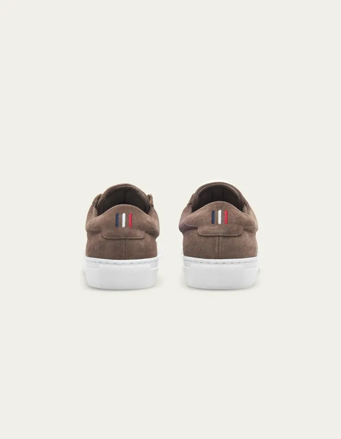 Men Theodor Suede Sneaker 8211 Walnut Les Deux Shoes