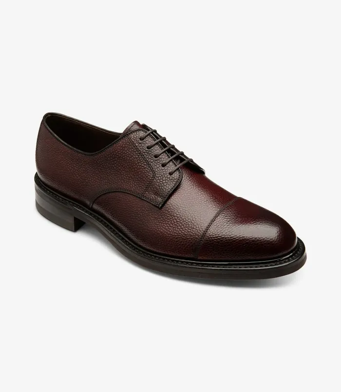 Men Toe Caps Loake Ampleforth Rosewood Grain Men Toe Caps Loake Ampleforth Rosewood Grain