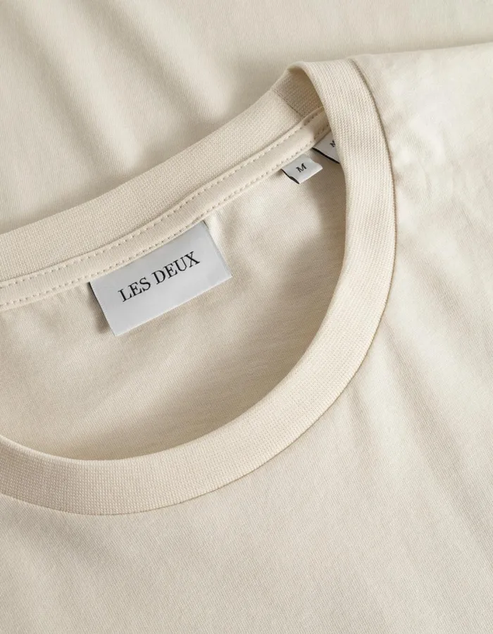 Men Tribeca TShirt 8211 Ivory Les Deux Tshirts