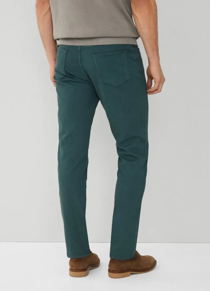 Men Trousers and Chinos Hackett London Regular Trinity Fit Trousers Bottle Green
