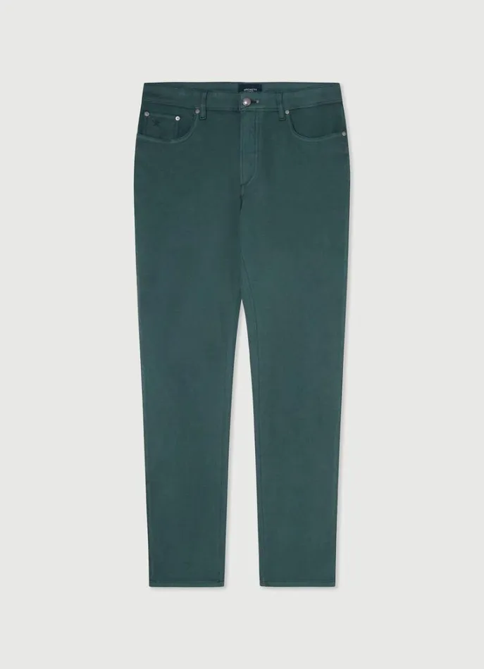 Men Trousers and Chinos Hackett London Regular Trinity Fit Trousers Bottle Green