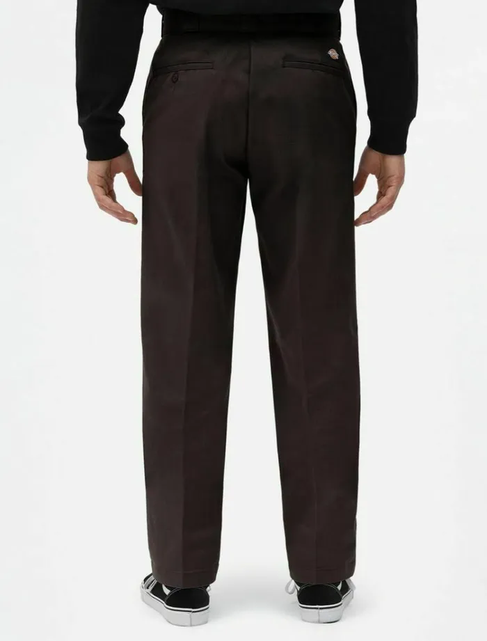 Men Trousers Dickies 874 Original Fit Work Pant Dark Brown