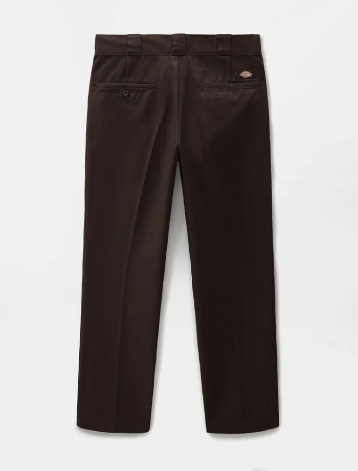 Men Trousers Dickies 874 Original Fit Work Pant Dark Brown