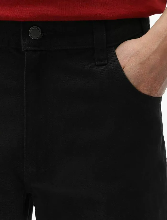 Men Trousers Dickies Duck Canvas Carpenter Pant Black