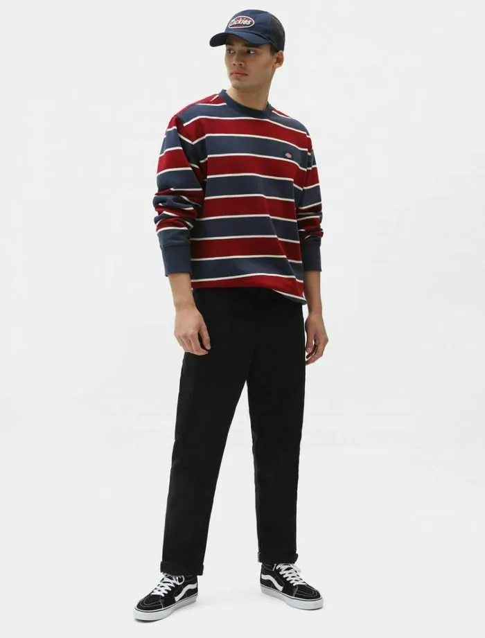 Men Trousers Dickies Duck Canvas Carpenter Pant Black