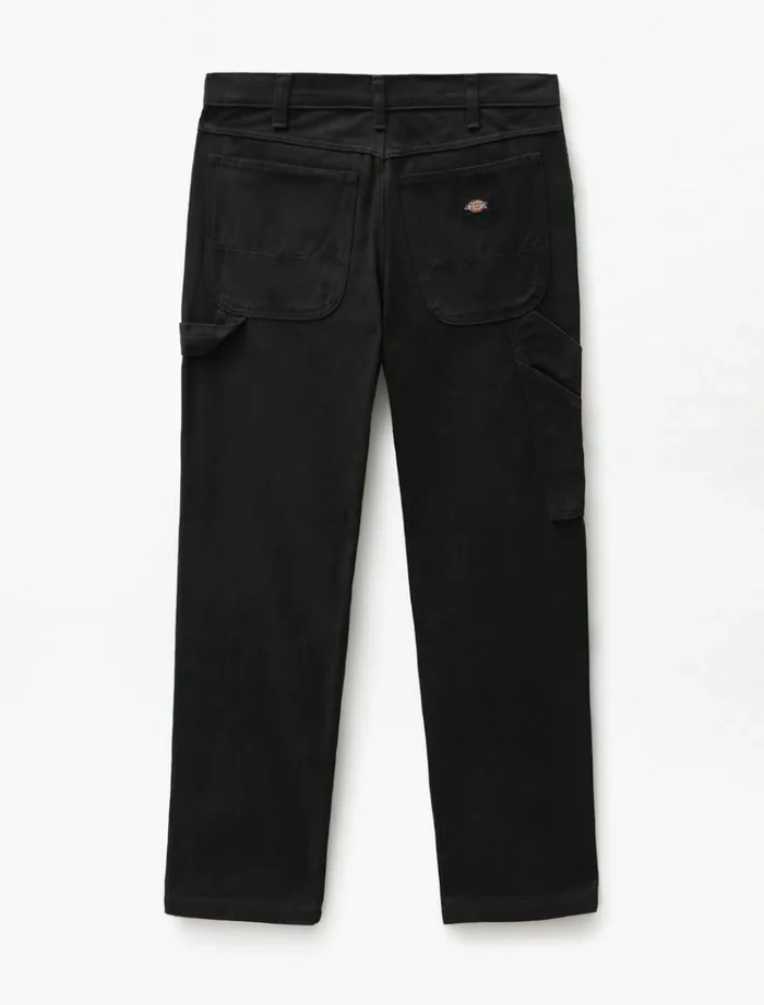 Men Trousers Dickies Duck Canvas Carpenter Pant Black