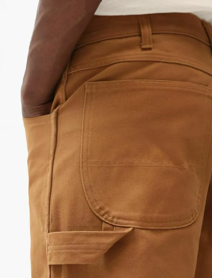 Men Trousers Dickies Duck Canvas Carpenter Pant Brown Duck