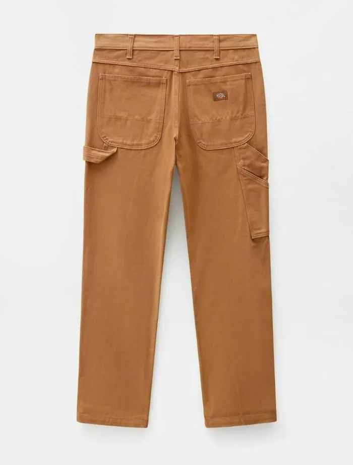 Men Trousers Dickies Duck Canvas Carpenter Pant Brown Duck