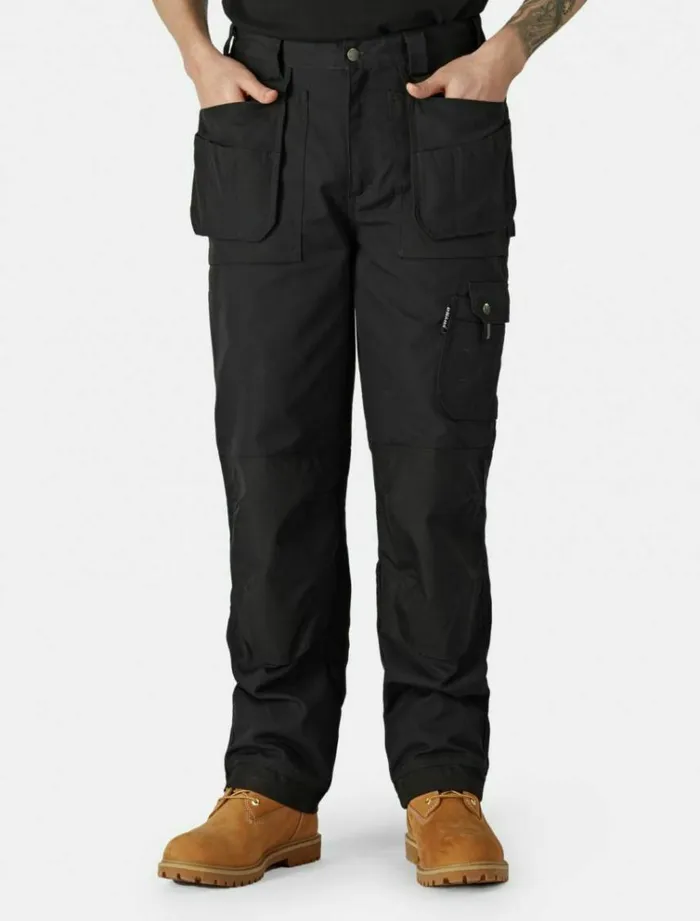 Men Trousers Dickies MultiPocket Trousers Black