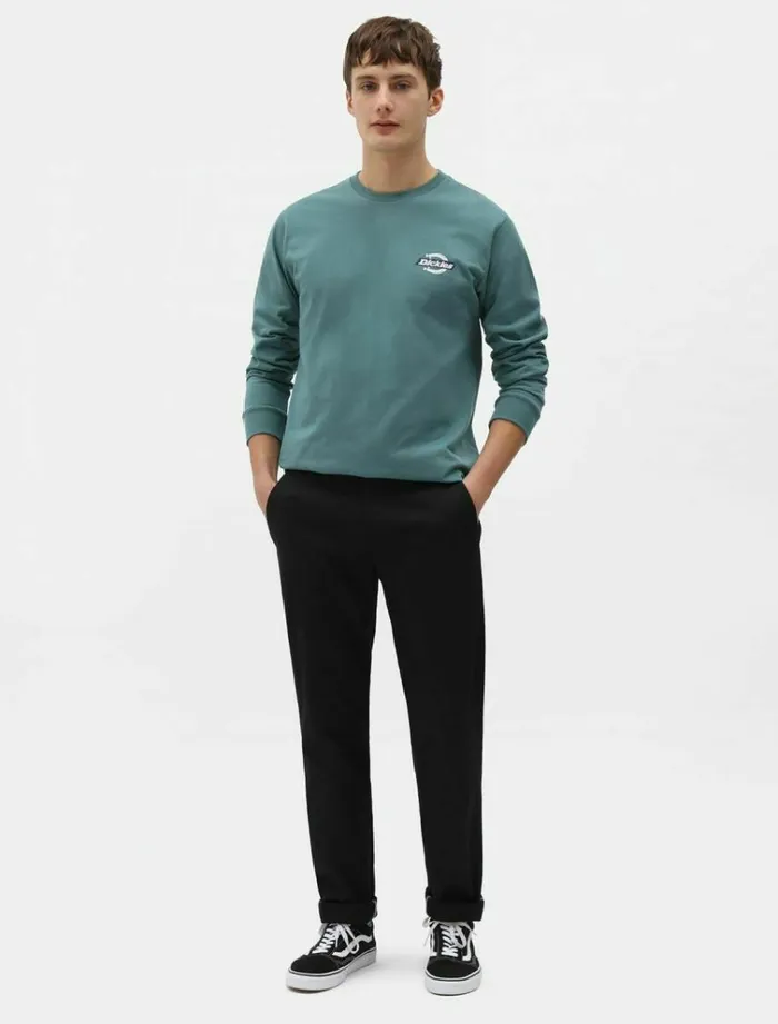 Men Trousers Dickies Sherburn Pant Black