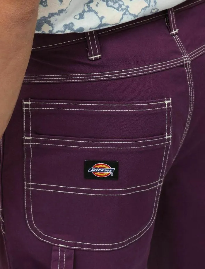 Men Trousers Dickies Wolverton Pant Purple