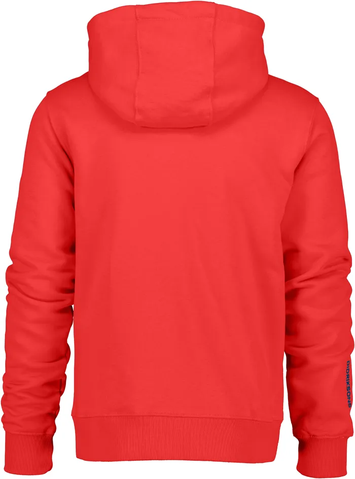 Men Ven FullZip Pomme Red Didriksons Hoodies and Sweatshirts