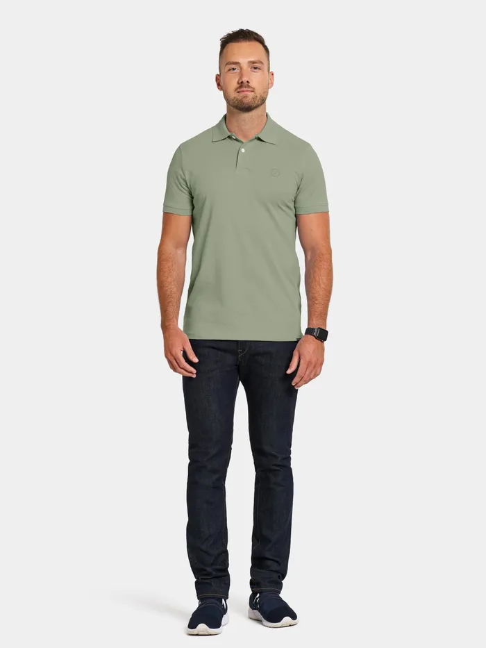 Men Ville Pike Light Moss Didriksons TShirts and Polos
