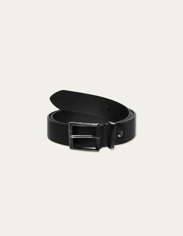 Men Walker Leather Belt 8211 BlackBlack Les Deux Belts