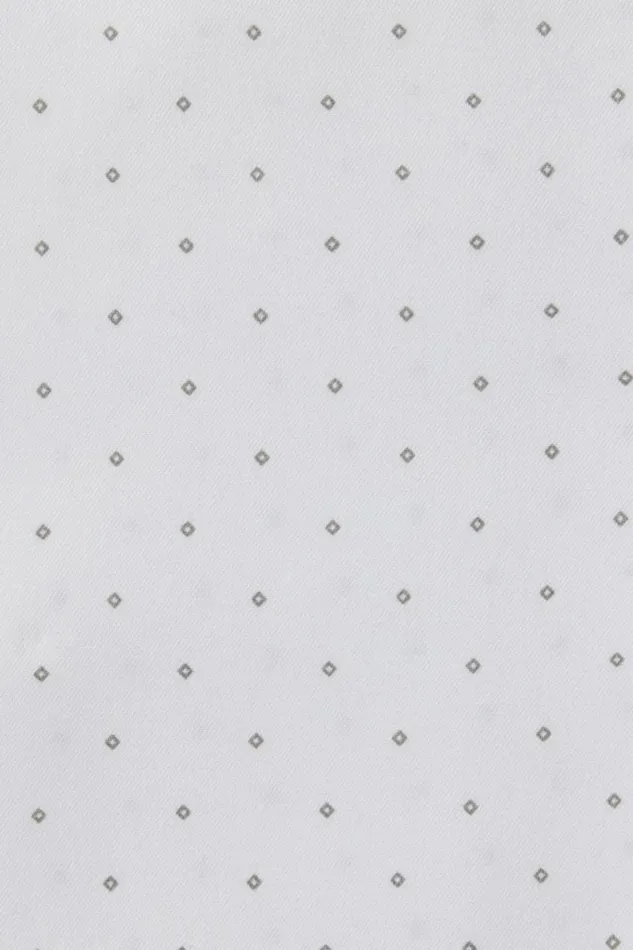 Men Weekday Warrior Dress Shirt White Diamond Dots Bonobos Business Casual Shirts