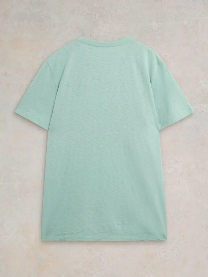 Men White Stuff Clothing Shark Pocket Graphic Tee