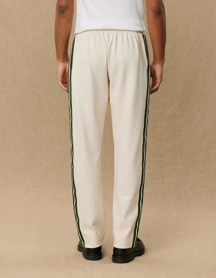 Men Yale Bulldog Track Pants 8211 IvoryDuffel Bag Green Les Deux Pants