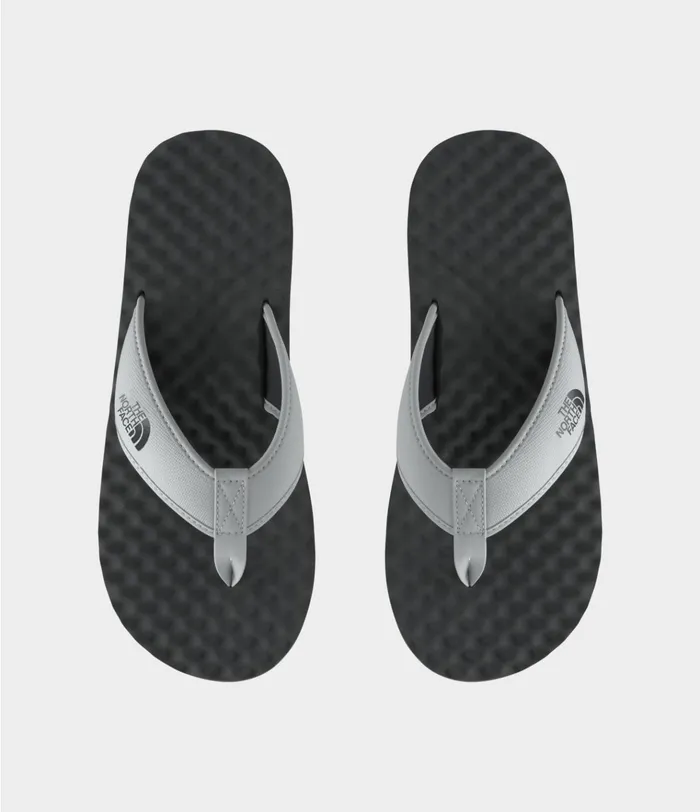 Mens Base Camp FlipFlop II Micro Chip Greydark Shadow Grey The North Face Sandals