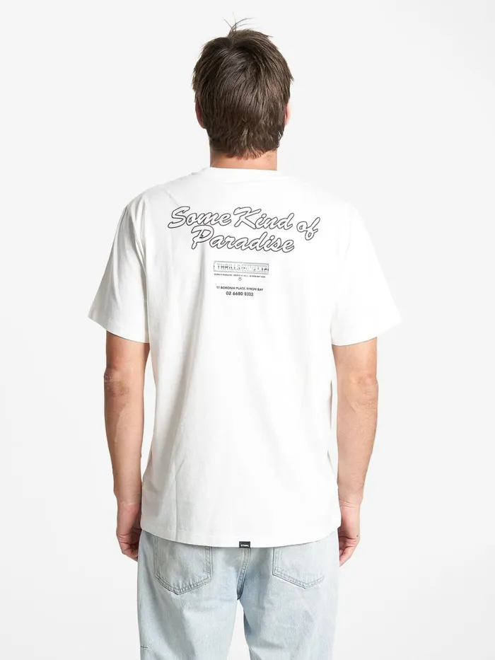 Mens Destination Merch Fit Tee Dirty White Thrills Tees and Tank Tops Mens Destination Merch Fit Tee Dirty White Thrills Tees and Tank Tops