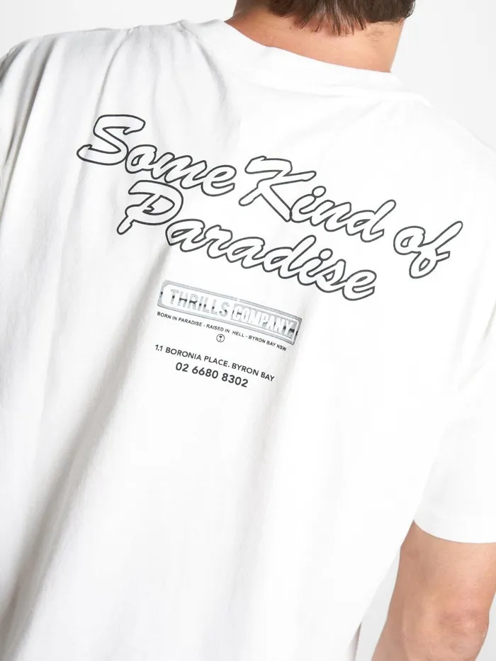 Mens Destination Merch Fit Tee Dirty White Thrills Tees and Tank Tops Mens Destination Merch Fit Tee Dirty White Thrills Tees and Tank Tops
