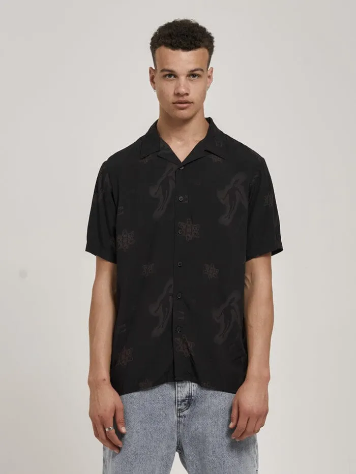 Mens Euphoric Coexistence Bowling Shirt Java Thrills Shirts
