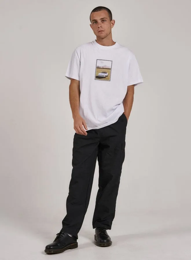 Mens Field Of Speed Merch Fit Tee White Thrills Tees and Tank Tops