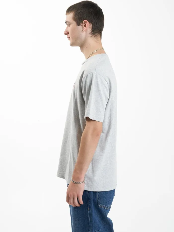 Mens Global Double Nation Merch Fit Tee Snow Marle Thrills Tees and Tank Tops