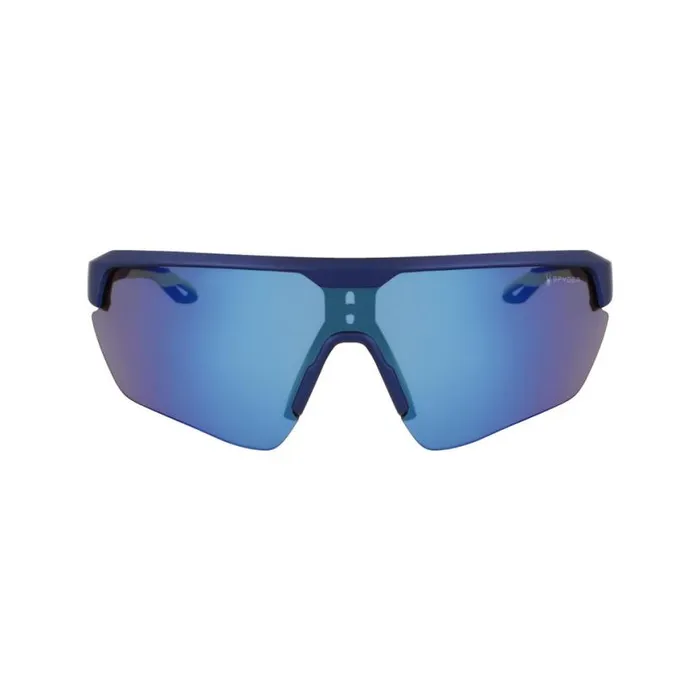 Mens Hall Shield Sunglasses Navy Spyder Eyewear