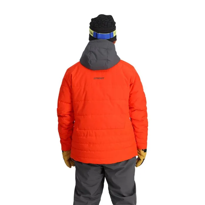 Mens Jackson Twisted Orange Spyder Insulated