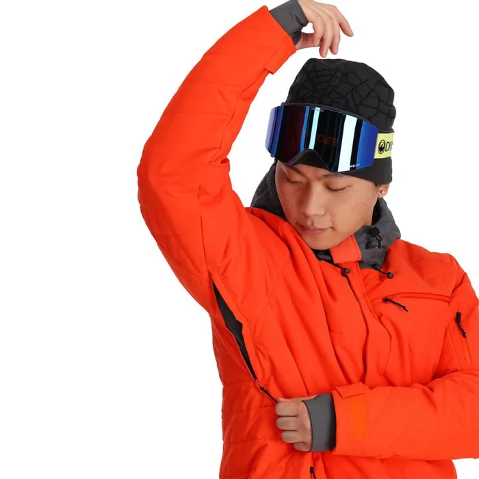 Mens Jackson Twisted Orange Spyder Insulated