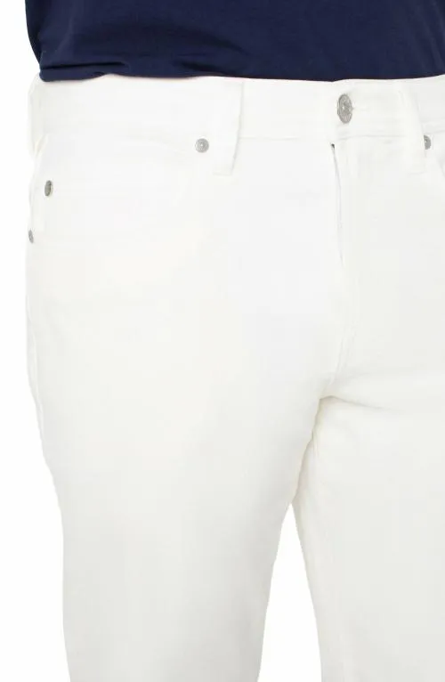 Mens Jeans Liverpool Los Angeles Kingston Modern Straight Egret