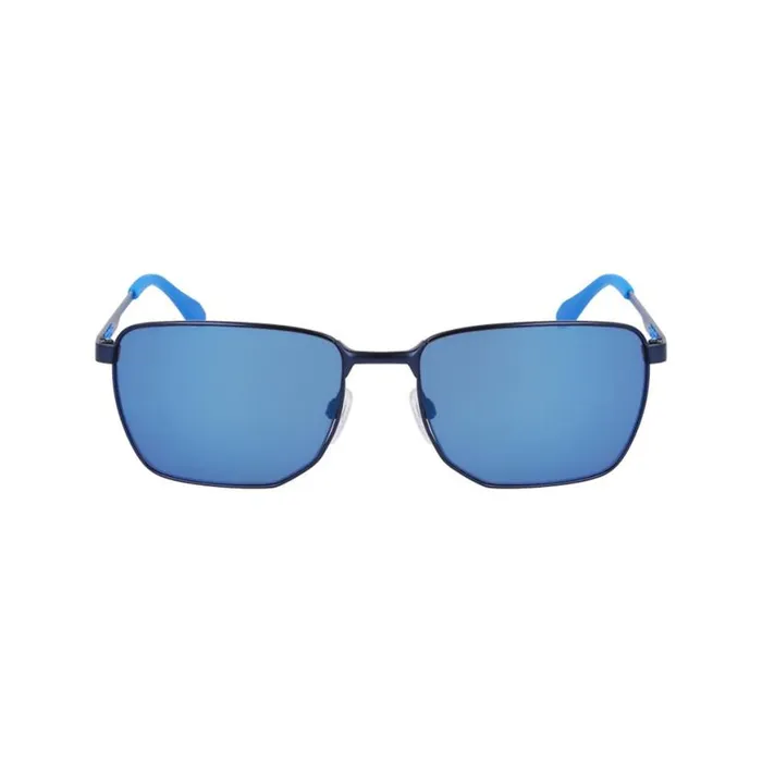 Mens Metal Square Sunglasses Navy Spyder Eyewear