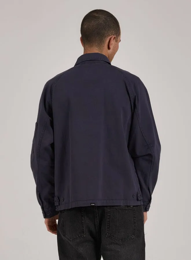 Mens Minimal Work Jacket Station Navy Thrills Jackets