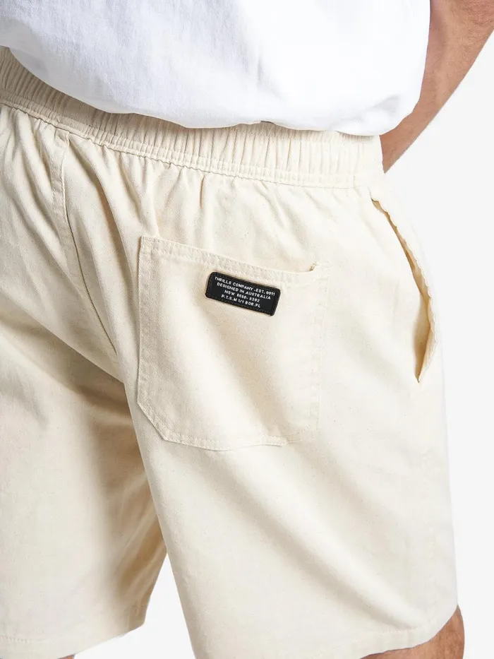 Mens Minimal Work Volley Unbleached Thrills Shorts