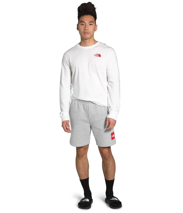 Mens Never Stop Short Tnf Light Grey Heather The North Face Shorts