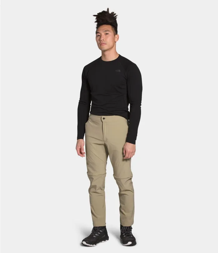 Mens Paramount Active Convertible Pants Twill Beige The North Face Pants