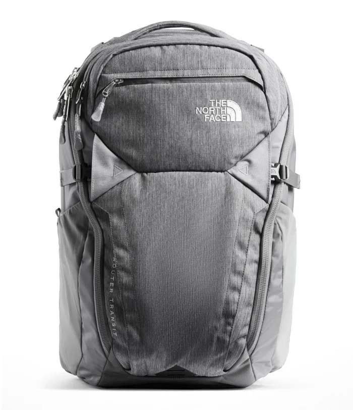 Mens Router Transit Backpack Tnf Medium Grey Heatherzinc Grey The North Face Backpacks Mens Router Transit Backpack Tnf Medium Grey Heatherzinc Grey The North Face Backpacks