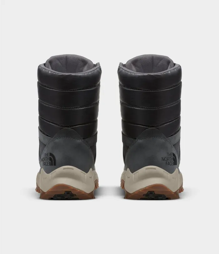Mens ThermoBall Boot ZipUp Asphalt Greyvintage White The North Face Boots