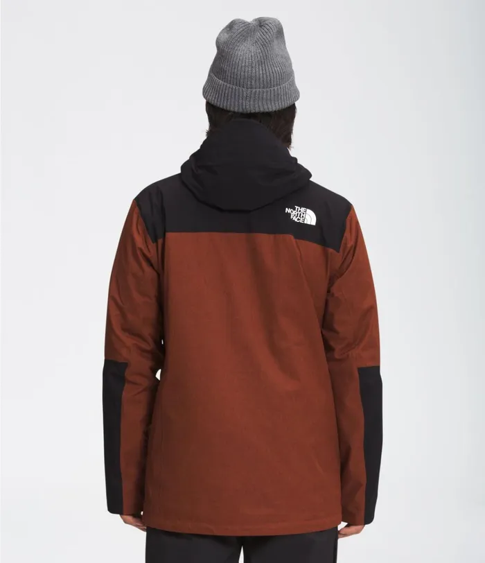Mens ThermoBall Eco Snow Triclimate Brandy Brown Heatherbrandy Brown The North Face Insulated and Down Jackets
